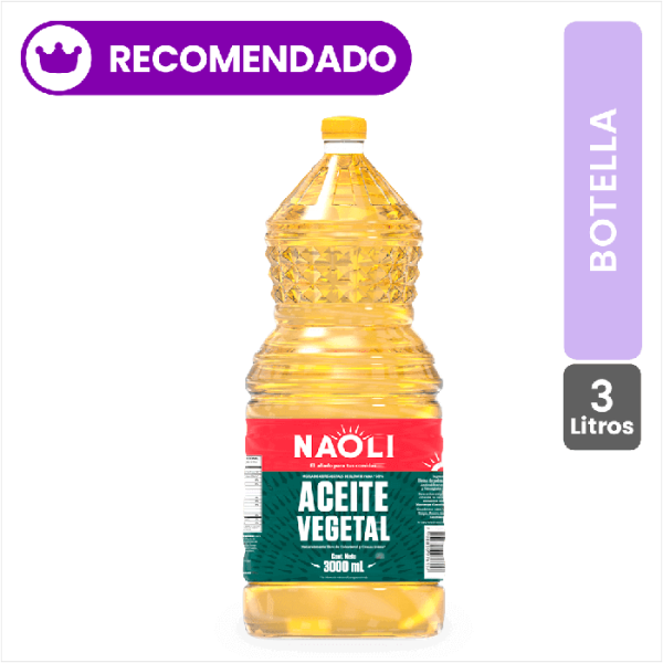 Para tu mejores comidas y fritos con Aceite Naoli